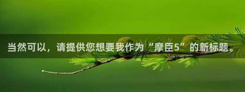 南宫NG体育用品：当然可以，请提供您想要我作为“摩臣5”的新标题。